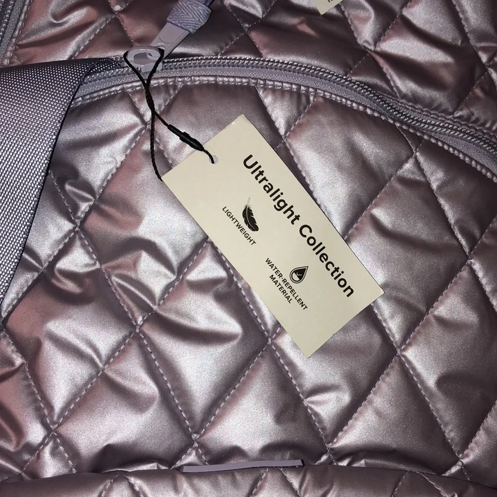 Vera Bradley Lavender Pearl Ultralight Essential Sling Backpack - NWT - Picture 9 of 16